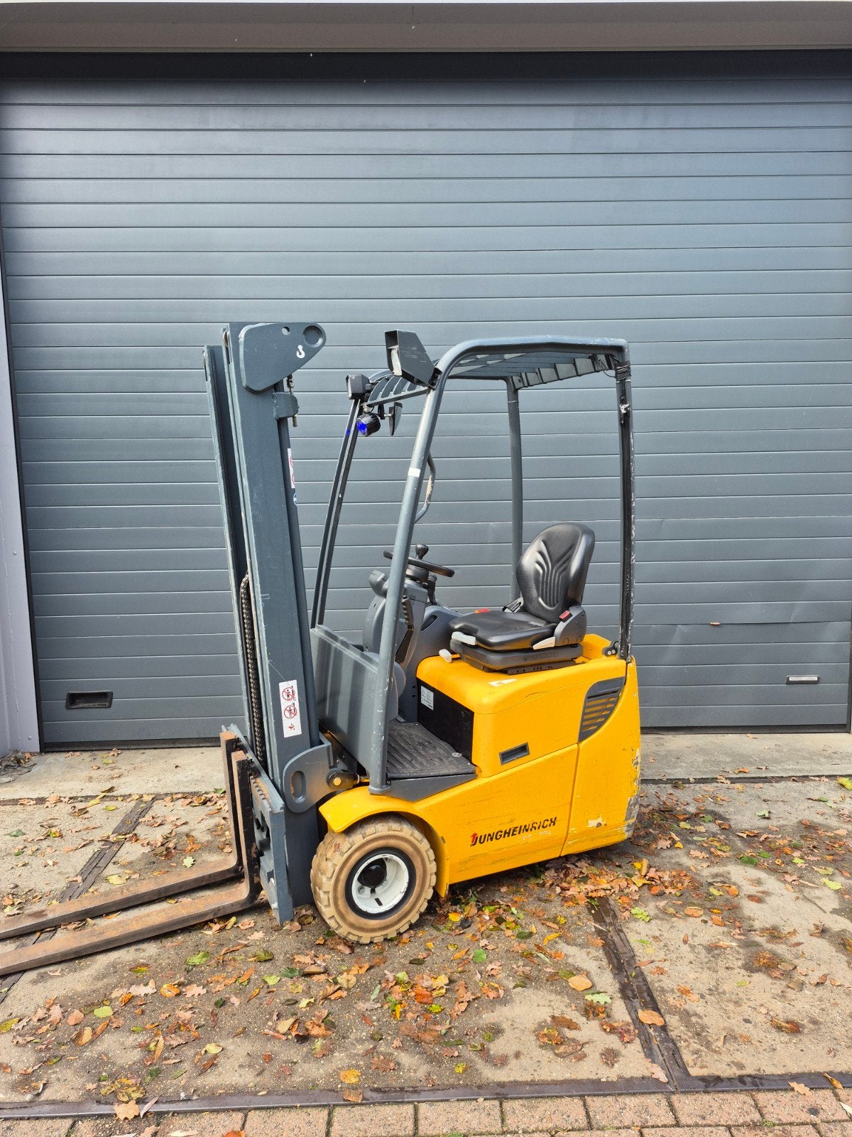 Jungheinrich EFG 110K | 1.000 kg | Triplex 4,8 m | sideshift, 1000 tot 2000 kg, Ophalen of Verzenden, Elektrisch, Heftruck