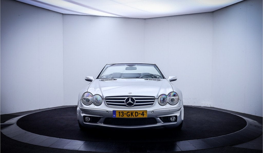 Mercedes-Benz SL-Klasse AMG 55 Edition (uit verzameling) PER, Auto's, Mercedes-Benz, Automaat, Achterwielaandrijving, Gebruikt