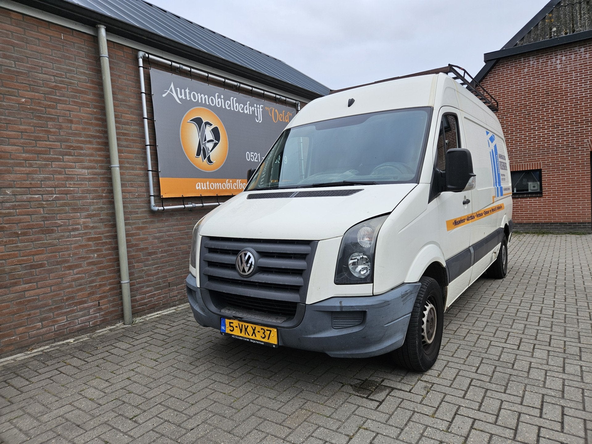 Volkswagen Crafter 35 2.5 TDI L2H2 (koppeing versleten), Auto's, Euro 5, Gebruikt, Volkswagen, Origineel Nederlands