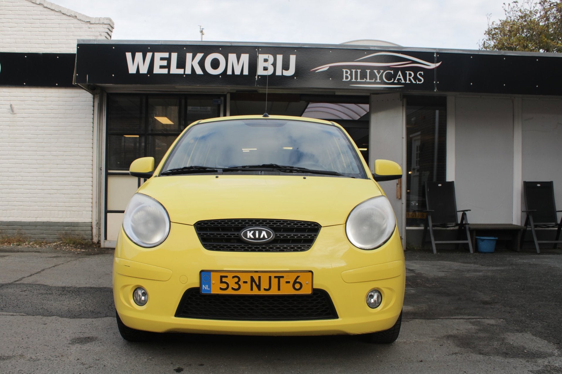 Kia Picanto 1.0 Seven /Airco / APK Nieuw / Nieuwe Koppeling, Auto's, Stof, Zwart, 4 cilinders, 400 kg