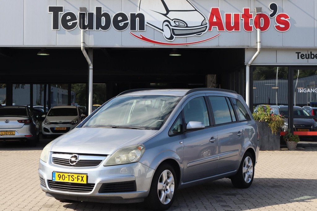 Opel Zafira 1.8 Enjoy | Versnellingsbak maakt lawaai | Airco, Stof, Gebruikt, 4 cilinders, Origineel Nederlands