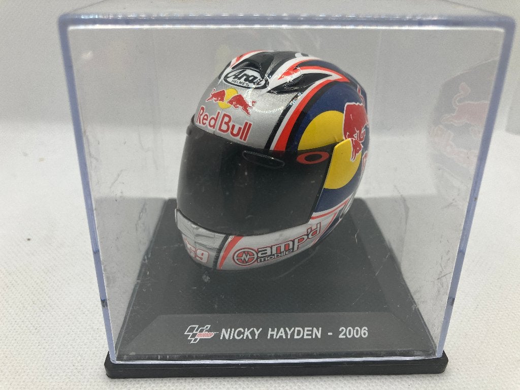 69880: Helm - MotoGP - Nicky Hayden - 2006 - Atlas 1:5, Overige typen, Zo goed als nieuw, Bachsatztstr. 54 D 72131 Ofterdingen, Germany