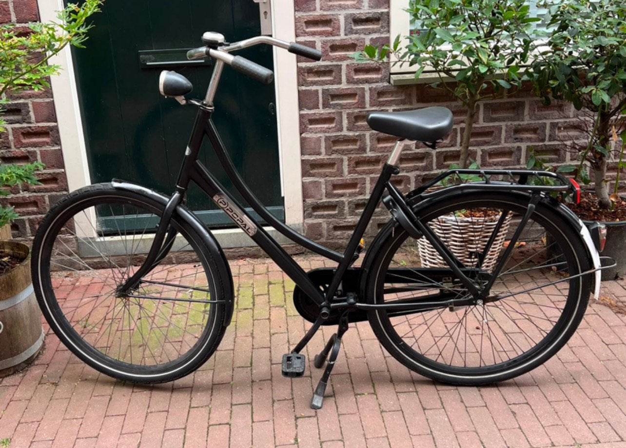 Top omafiets 28 inch, Terugtraprem, 53 tot 56 cm, Zo goed als nieuw, Ophalen