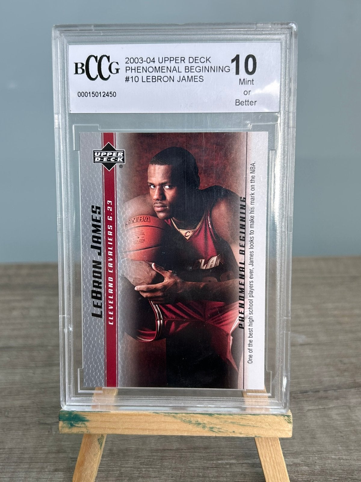 LeBron James Rookie Kaart 2004 #10 Upper Deck BCCG 10, Ophalen of Verzenden, Zo goed als nieuw