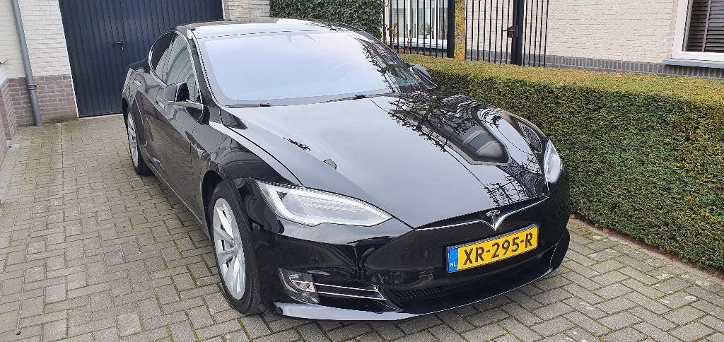 Tesla Model S 100D 2019 Zwart, Automaat, Zwart, 110 €/maand, Model S