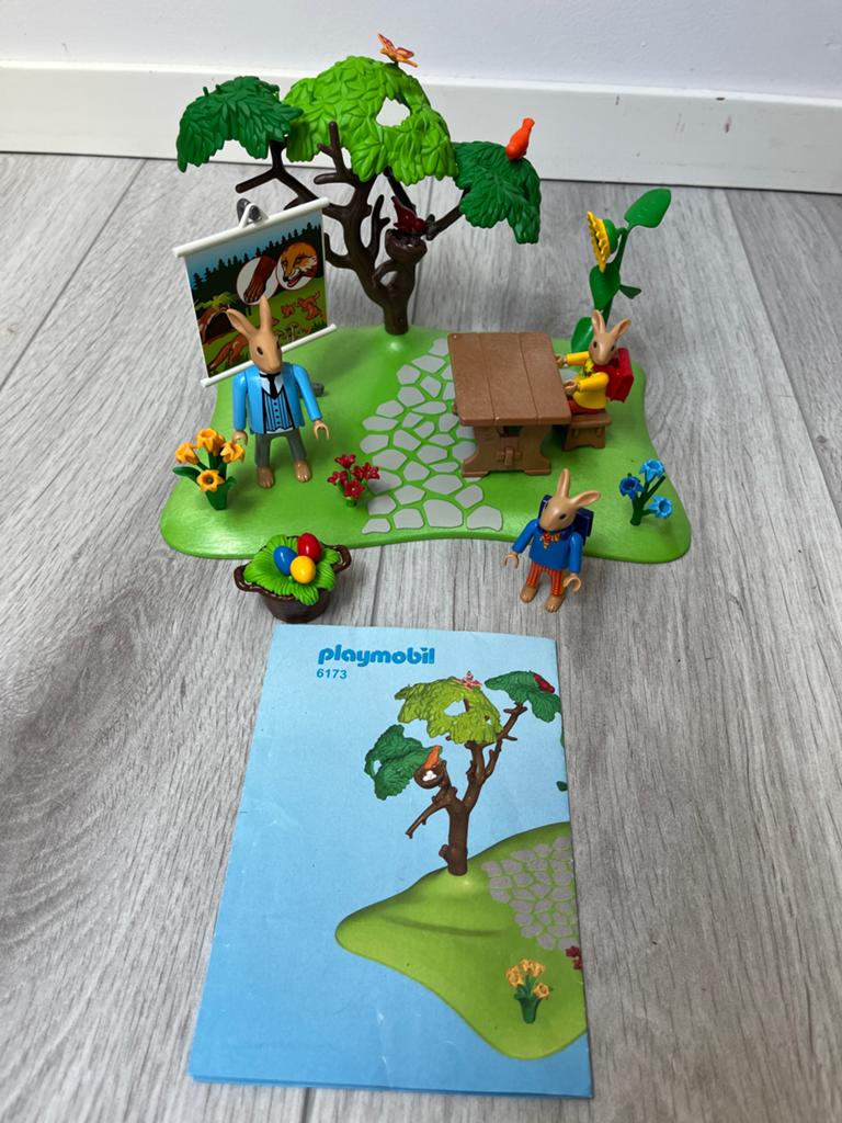 Playmobil 6173 School Pieter konijn - Vrijwel Compleet, Ophalen of Verzenden, Zo goed als nieuw