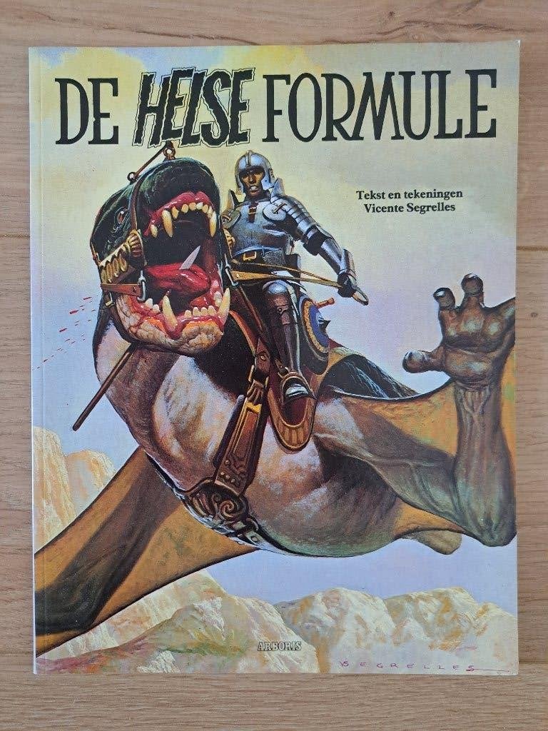 De huurling – de Helse Formule, Boeken, Eén stripboek, Ophalen of Verzenden, Zo goed als nieuw, Vicente Segrelles