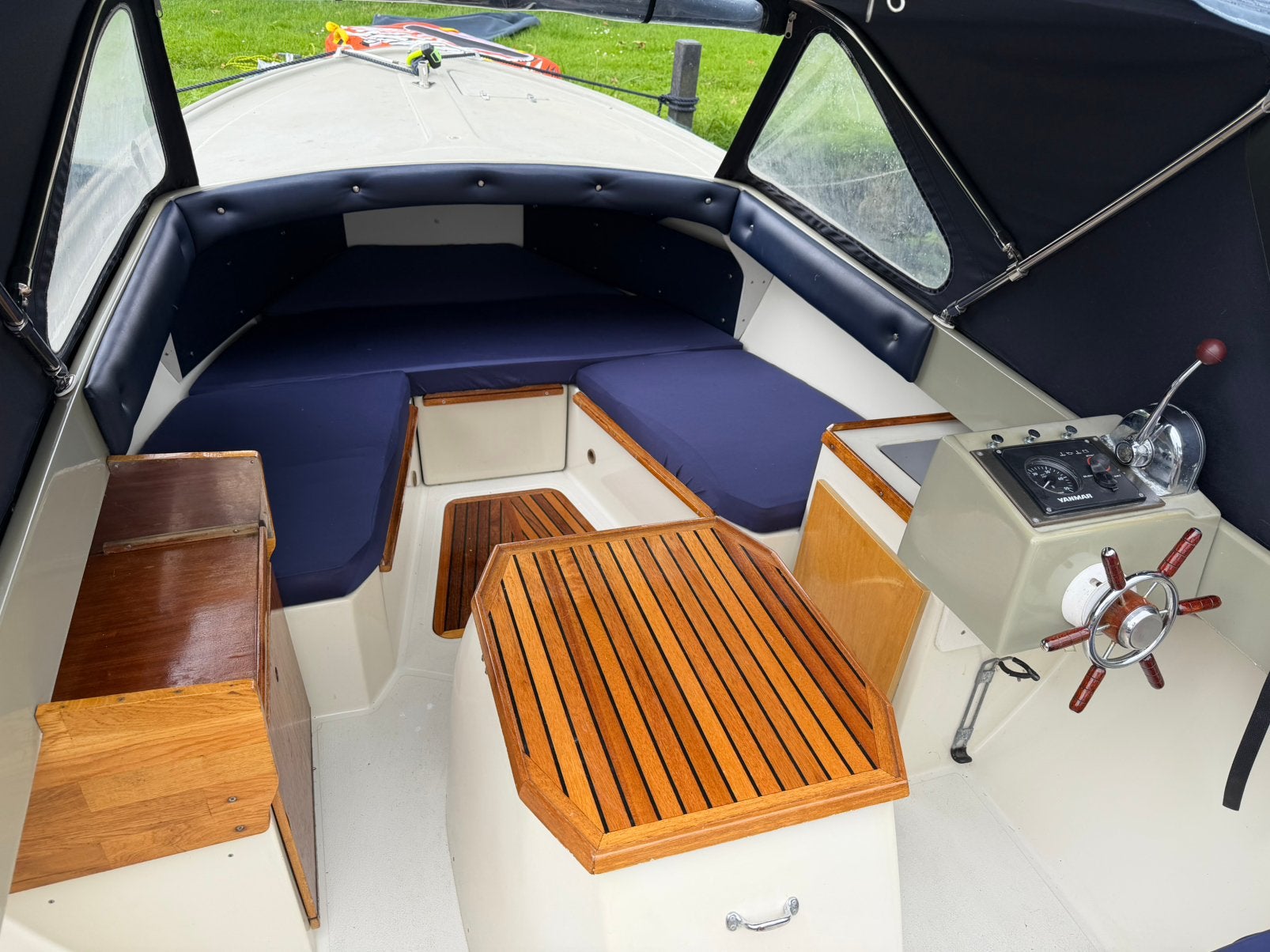 Saga 20 Spitsgatter, jonge Yanmar Diesel en Buiskap, trailer, Watersport en Boten, Overige merken, 70 cm, Gebruikt, Binnenboordmotor