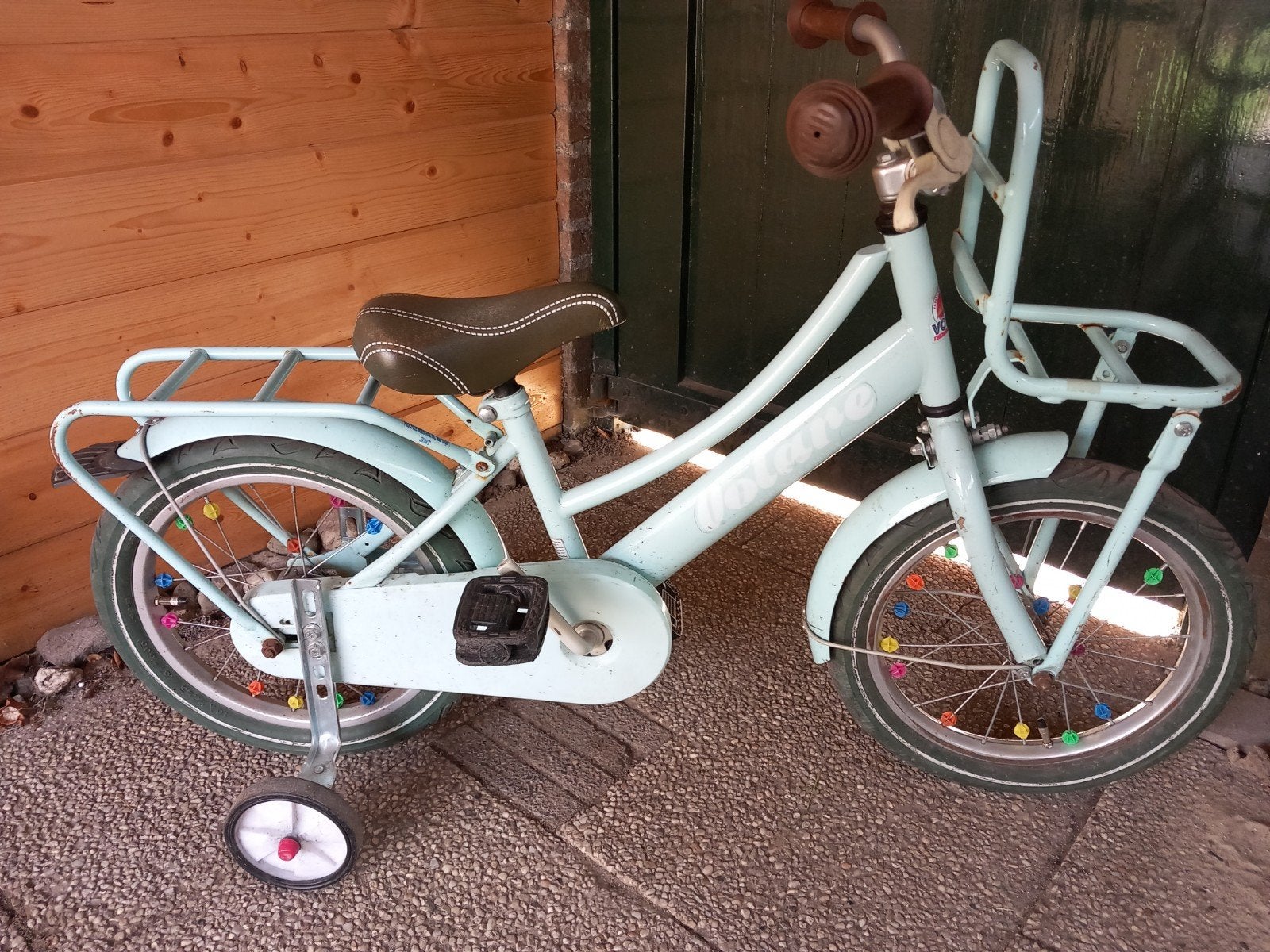 Te koop 16 inch kinderfiets , fiets  meisjesfiets, Fietsen en Brommers, Ophalen, Zijwieltjes, Volare, 16 tot 20 inch