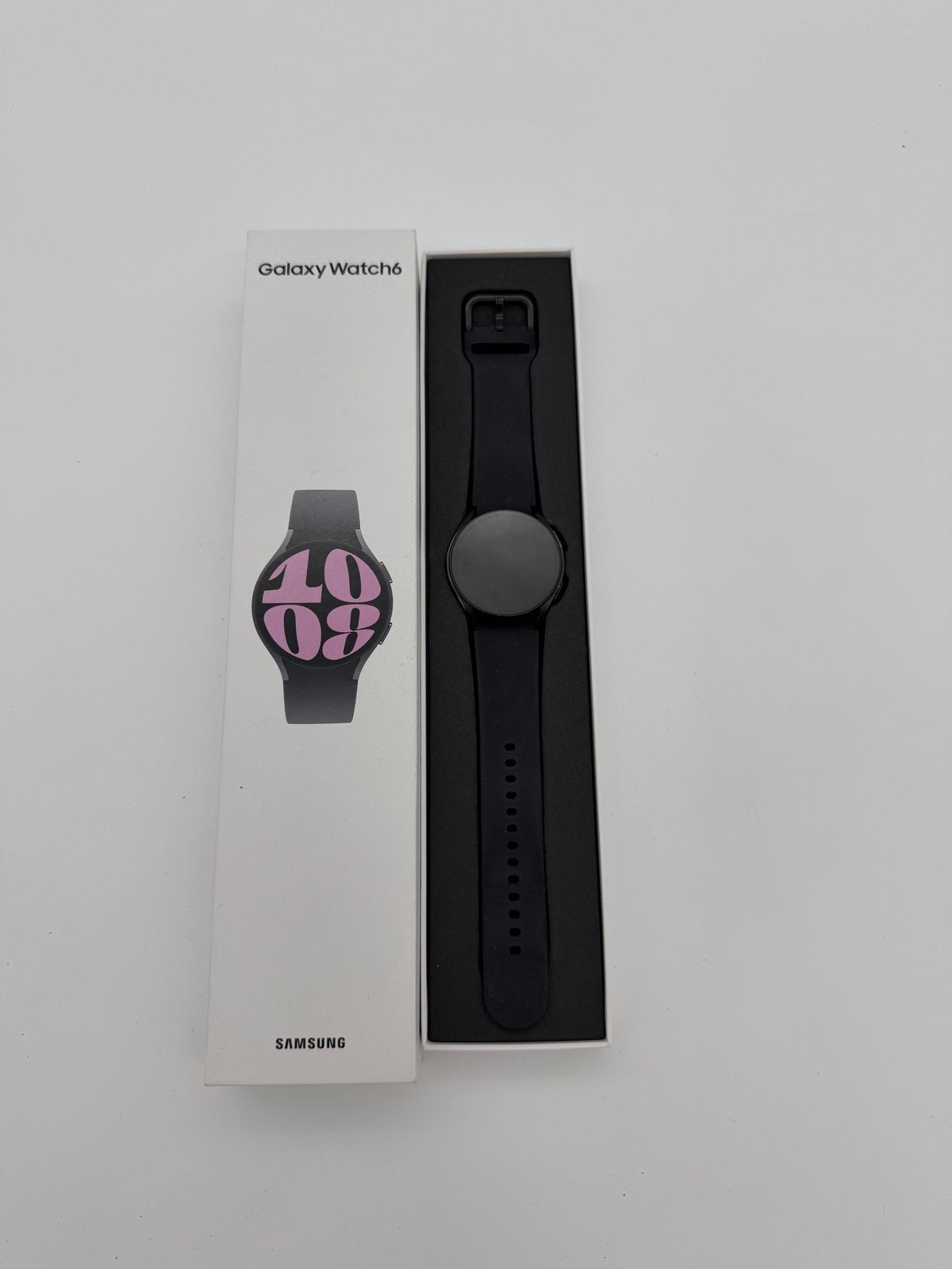 Samsung Galaxy Watch 6 (smartwatch), Afstand, Zwart, Ophalen of Verzenden, Zo goed als nieuw