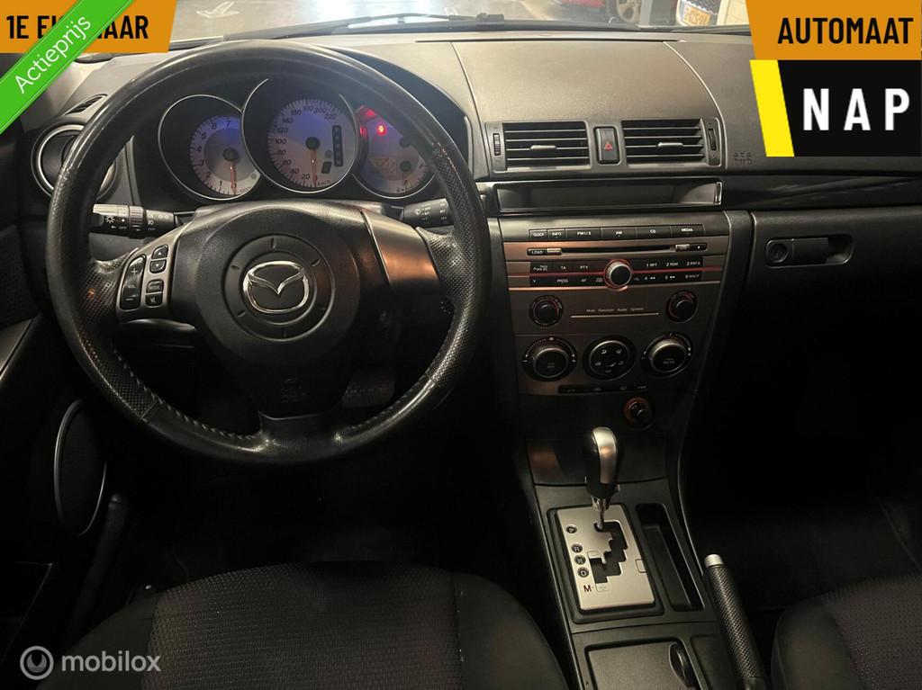 Mazda 3 1.6 S-VT Business Edition 1e Eigenaar-NAP-Automaat, Stof, Gebruikt, Zwart, 4 cilinders