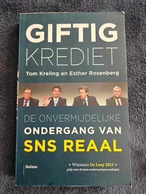 Tom Kreling - Giftig krediet, Gelezen, Tom Kreling, Maatschappij en Samenleving, Ophalen of Verzenden