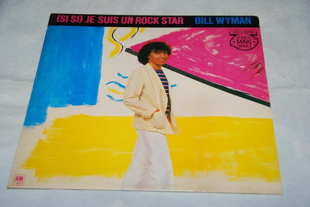 Bill Wyman – (Si SI) Je Suis Un Rock Star 12” LP Vinyl, Gebruikt, Maxi-single, 1980 - 1989, Pop