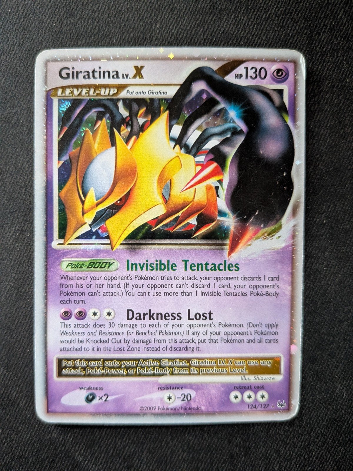 Giratina LV.X Pokémon Kaart - Platinum Base Set 124/127, Ophalen of Verzenden