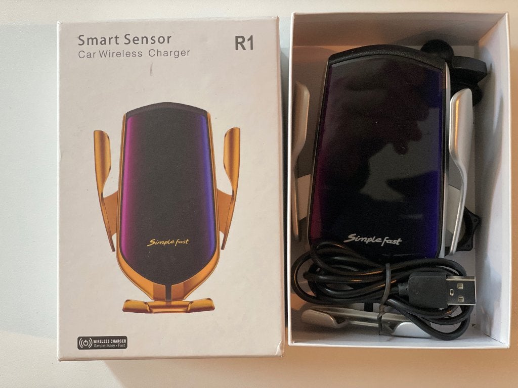 Smart Sensor Car Wireless Charger, Ophalen of Verzenden, Zo goed als nieuw