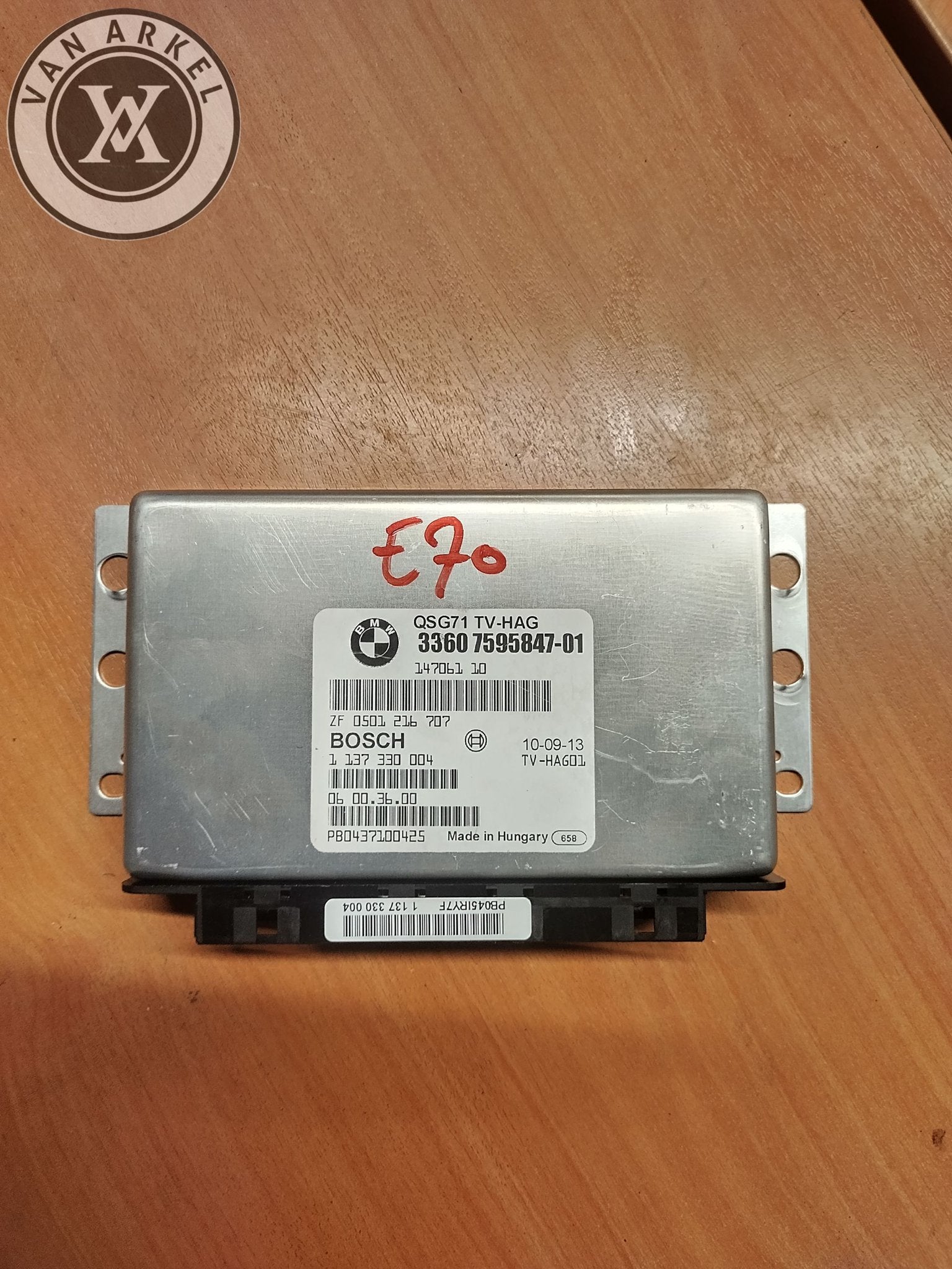 Sperdifferentieel module E70 7595847, Gebruikt, -, -, Ophalen of Verzenden