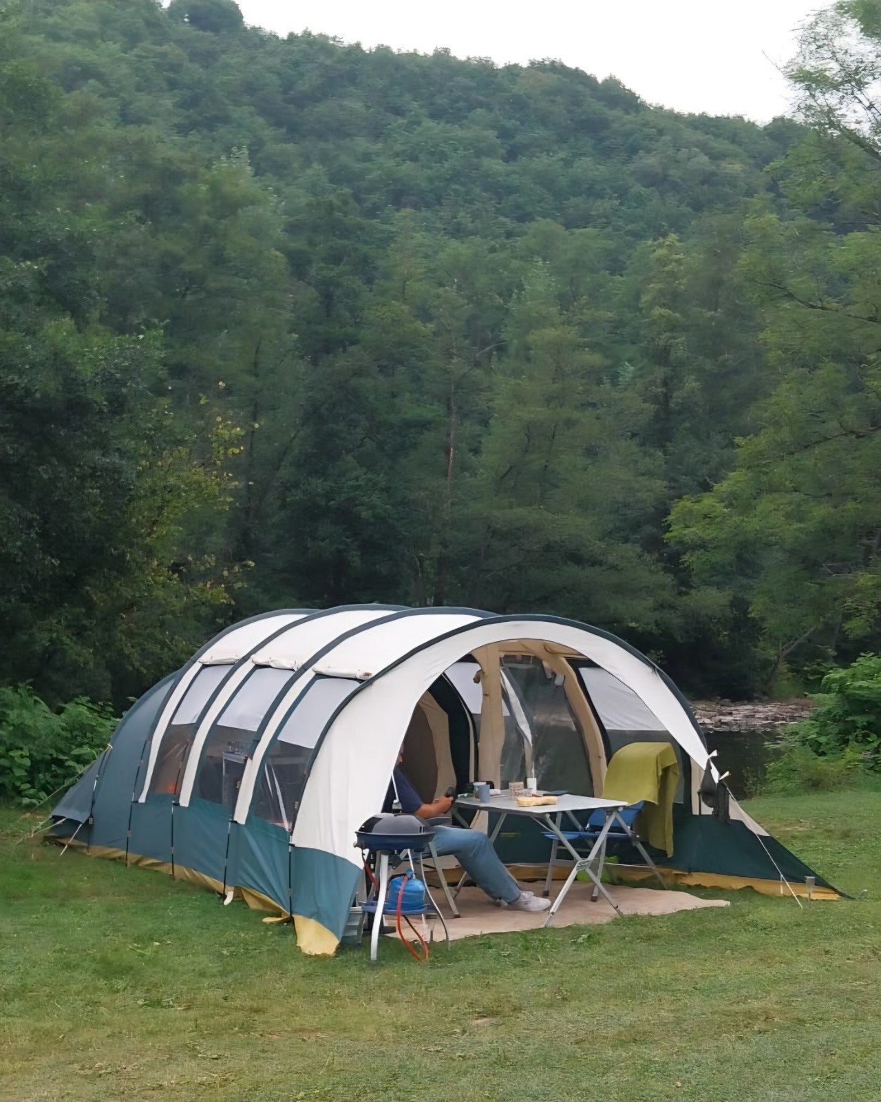Hypercamp Fashion Gold 4 persoons tent, Ophalen