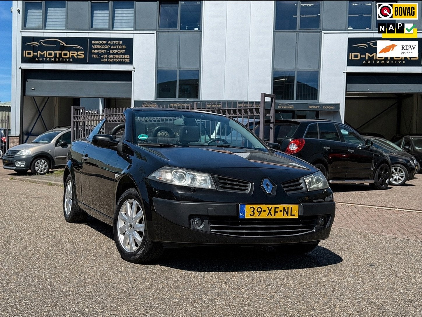 Renault Mégane Coupé-Cabriolet 2.0-16V Tech Line, Auto's, Voorwielaandrijving, 1998 cc, 135 pk, Gebruikt