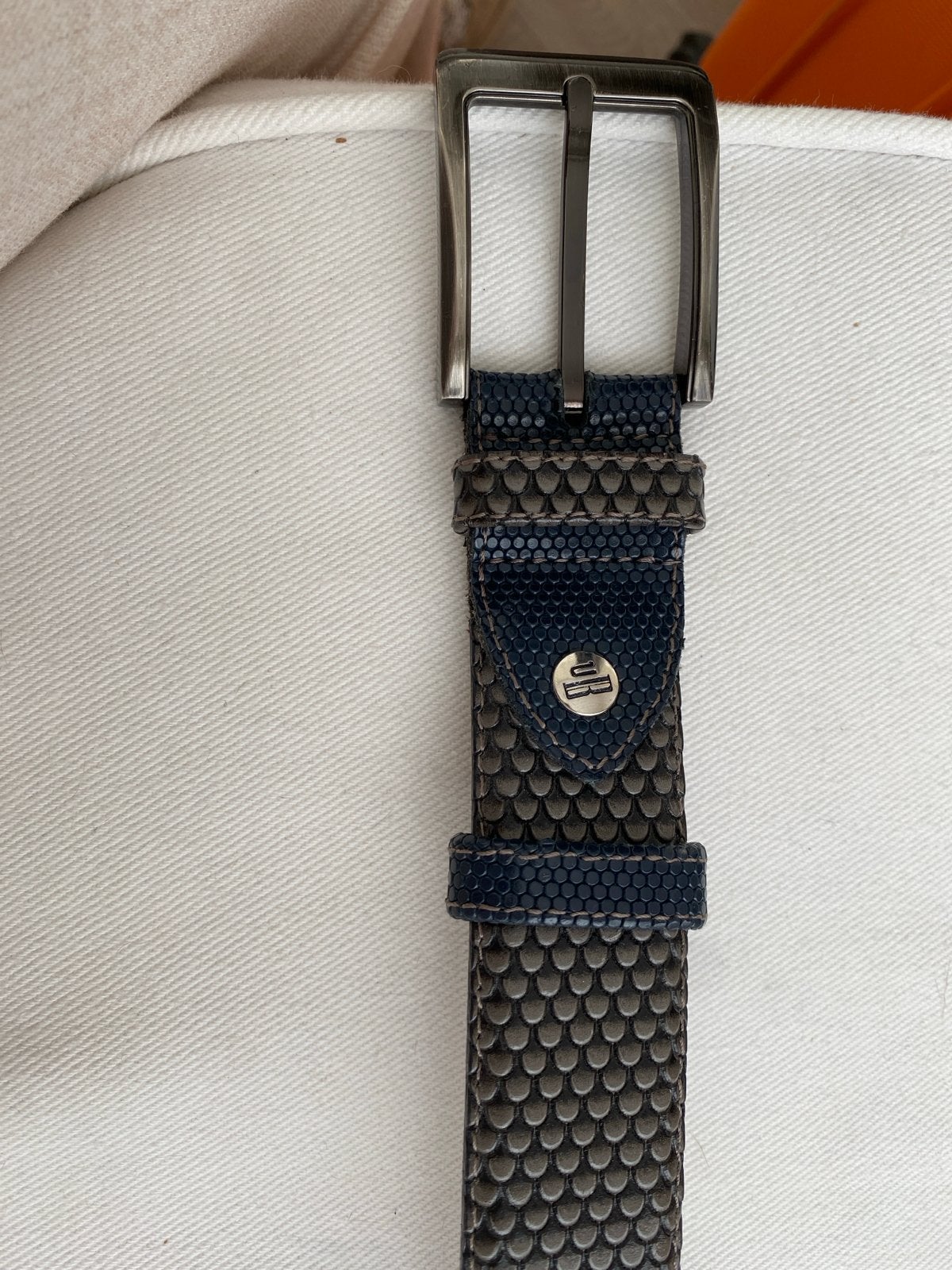 Floris van Bommel riem - Zo goed als nieuw, Overige kleuren, Echt leder, Zo goed als nieuw, Riem of Ceintuur