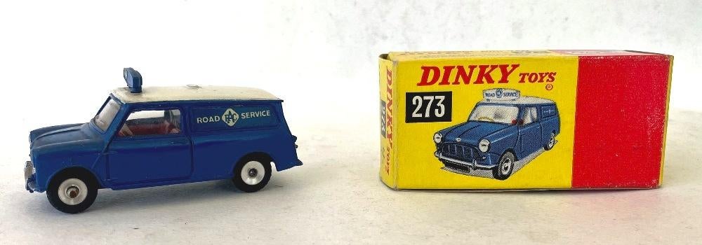 Dinky Toys RAC Patrol Mini Van  # 273., Ophalen of Verzenden, Zo goed als nieuw, Auto, Dinky Toys