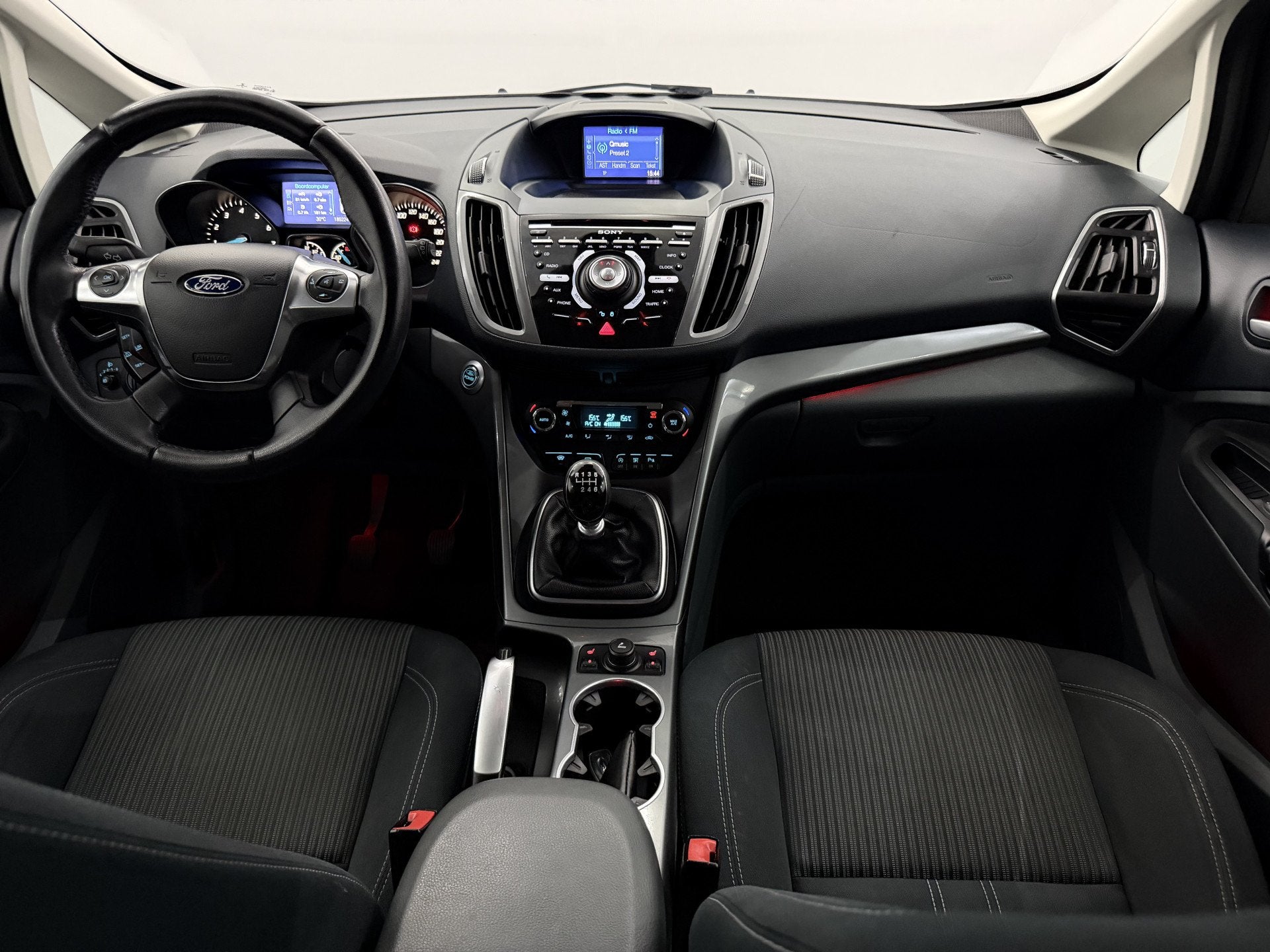 Ford C-MAX 1.0 Titanium Camera, Navi, Cruise control, Keyles, Voorwielaandrijving, Euro 5, Stof, Gebruikt