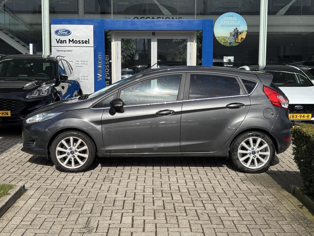 Ford Fiesta 1.0 EcoBoost Titanium | Parkeersensoren V+A | Na, Auto's, Ford, Voorwielaandrijving, 12 maanden, Euro 6, 23 km/l