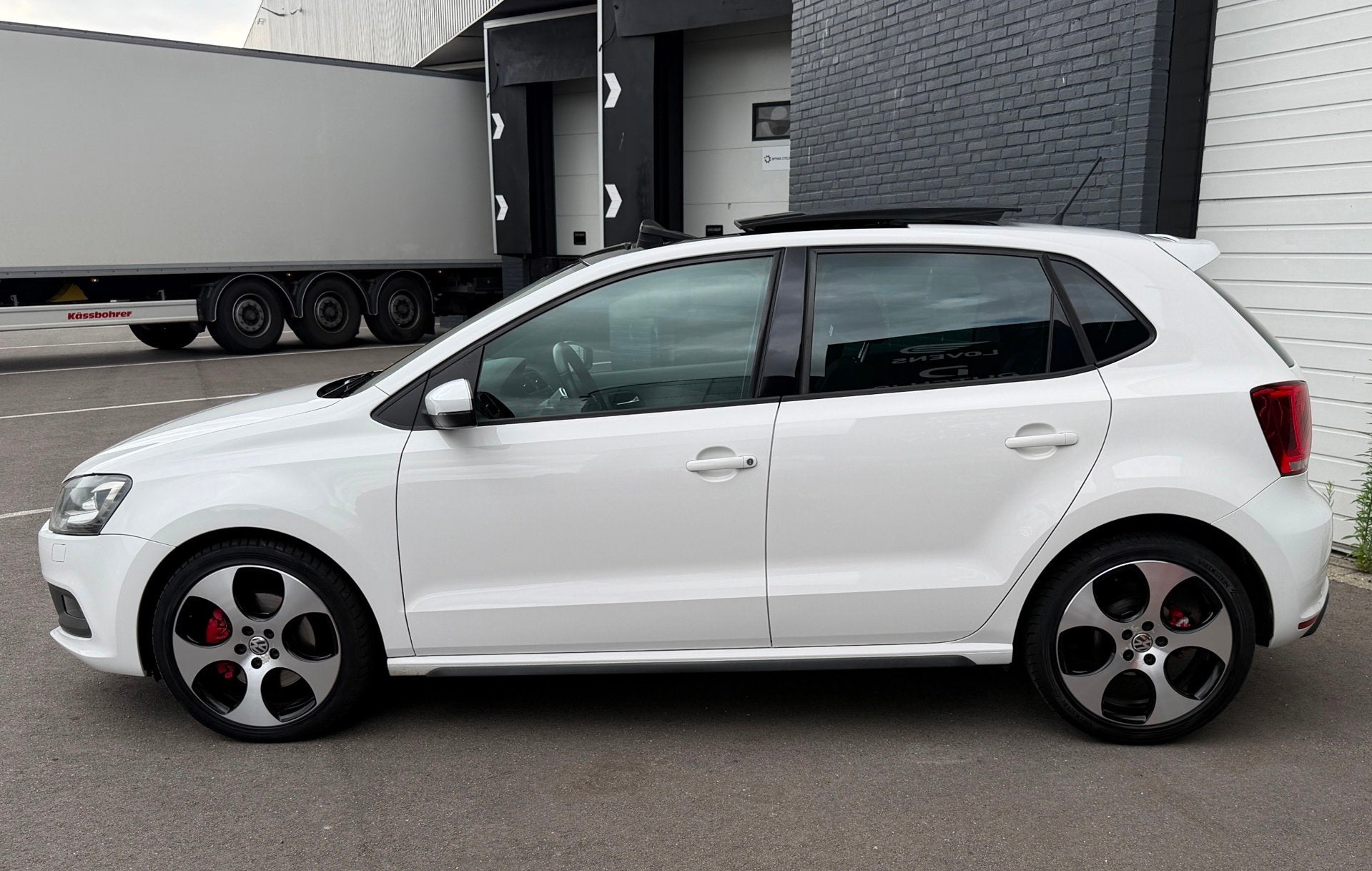 Volkswagen Polo 1.4 TSI GTI PANORAMADAK/AUTOMAAT/CRUISE/CLIM, Auto's, Volkswagen, Euro 5, Stof, Zwart, 4 cilinders