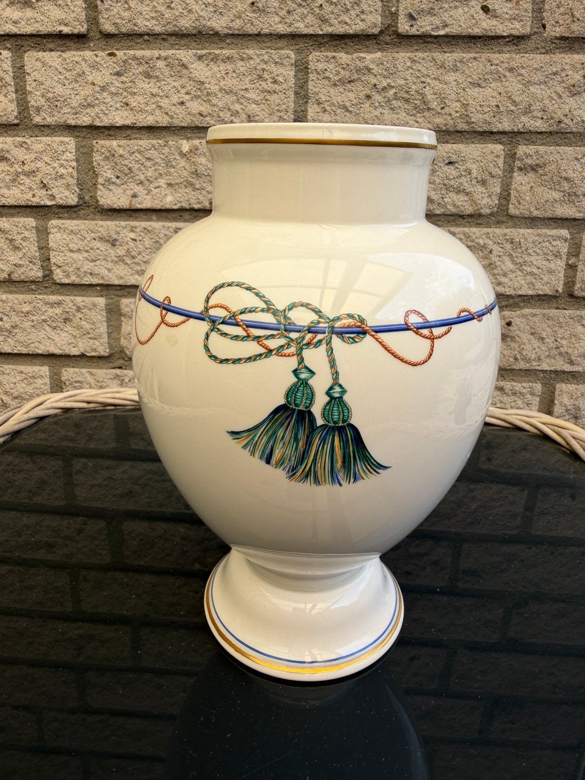 Villeroy&Boch vaasje, Huis en Inrichting, Ophalen of Verzenden, Zo goed als nieuw, Steen/keramiek, 22 cm