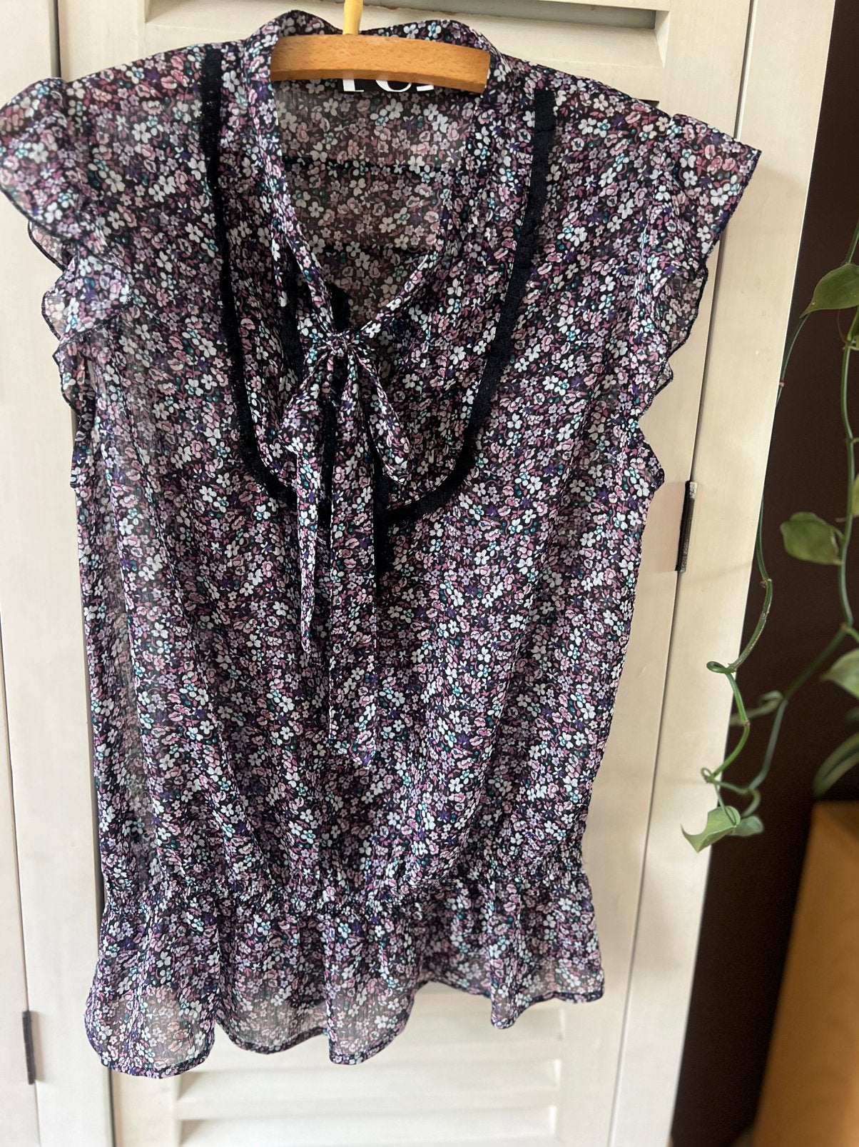Bloemetjesblouse, Ophalen of Verzenden, Zo goed als nieuw