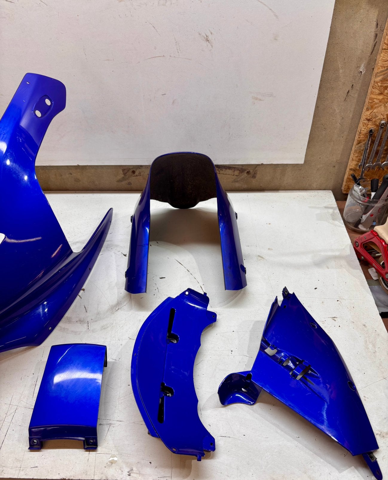 Yamaha YZF600R Thundercat 600 voorkap / Tank / Zadel, Gebruikt, Ophalen of Verzenden, Onderdelen, Thundercat