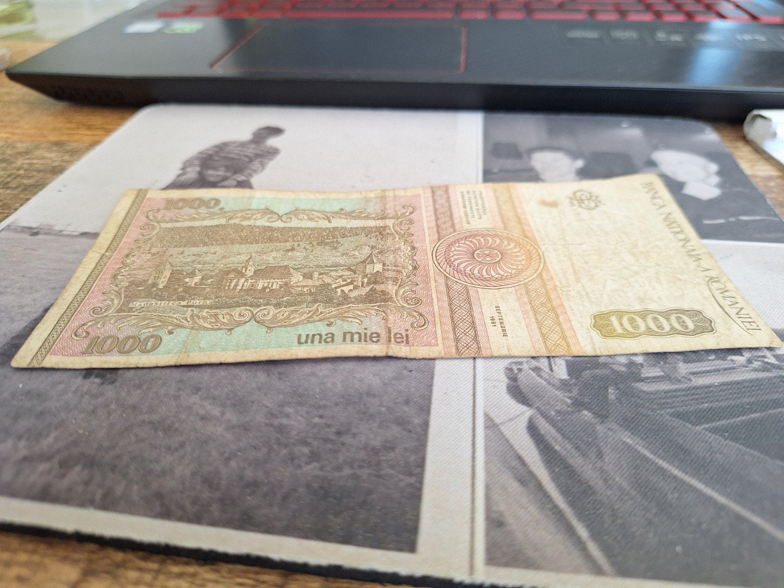 Roemenië 1000 lei 1991, Ophalen of Verzenden, Overige landen, Los biljet