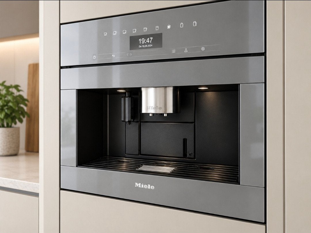 Foto 2 van Miele CVA 6401 inbouw koffiemachine – lichtgrijs
Miele CVA 6
