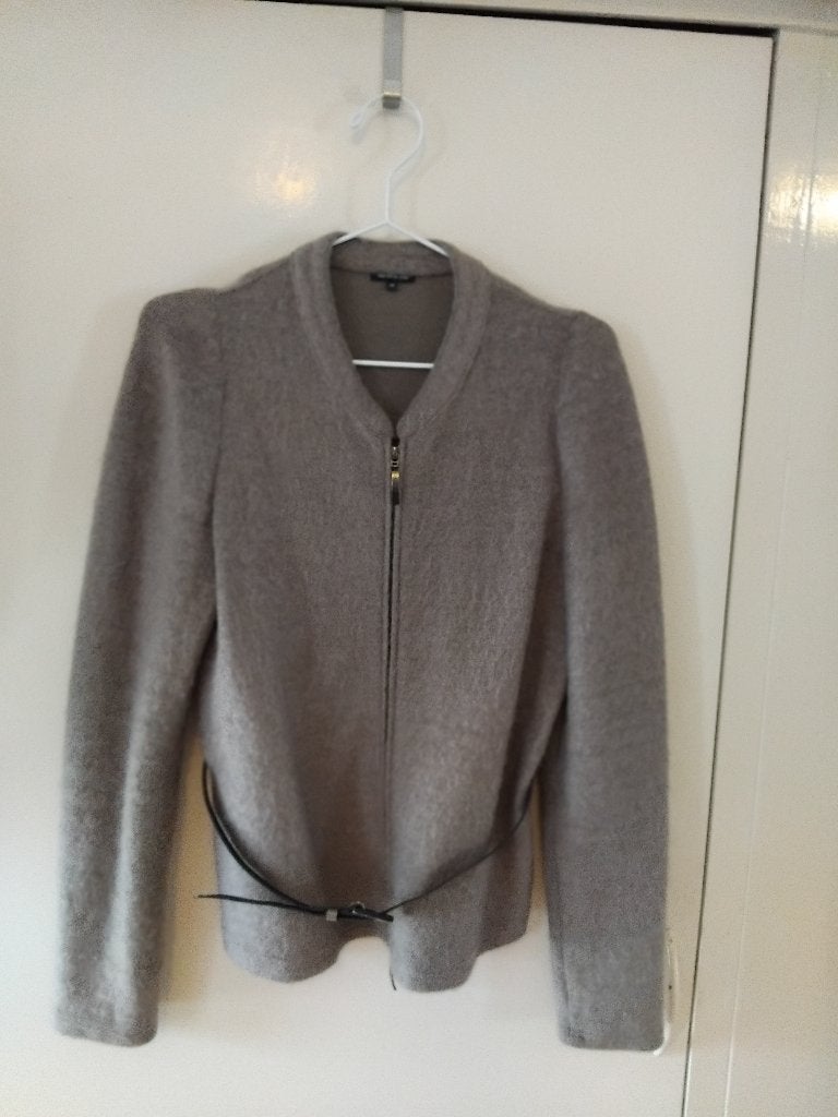 Caroline Biss mohair vest met rits en riempje, maat 40, Kleding | Dames, Maat 38/40 (M), Ophalen of Verzenden, Gedragen, Caroline Biss