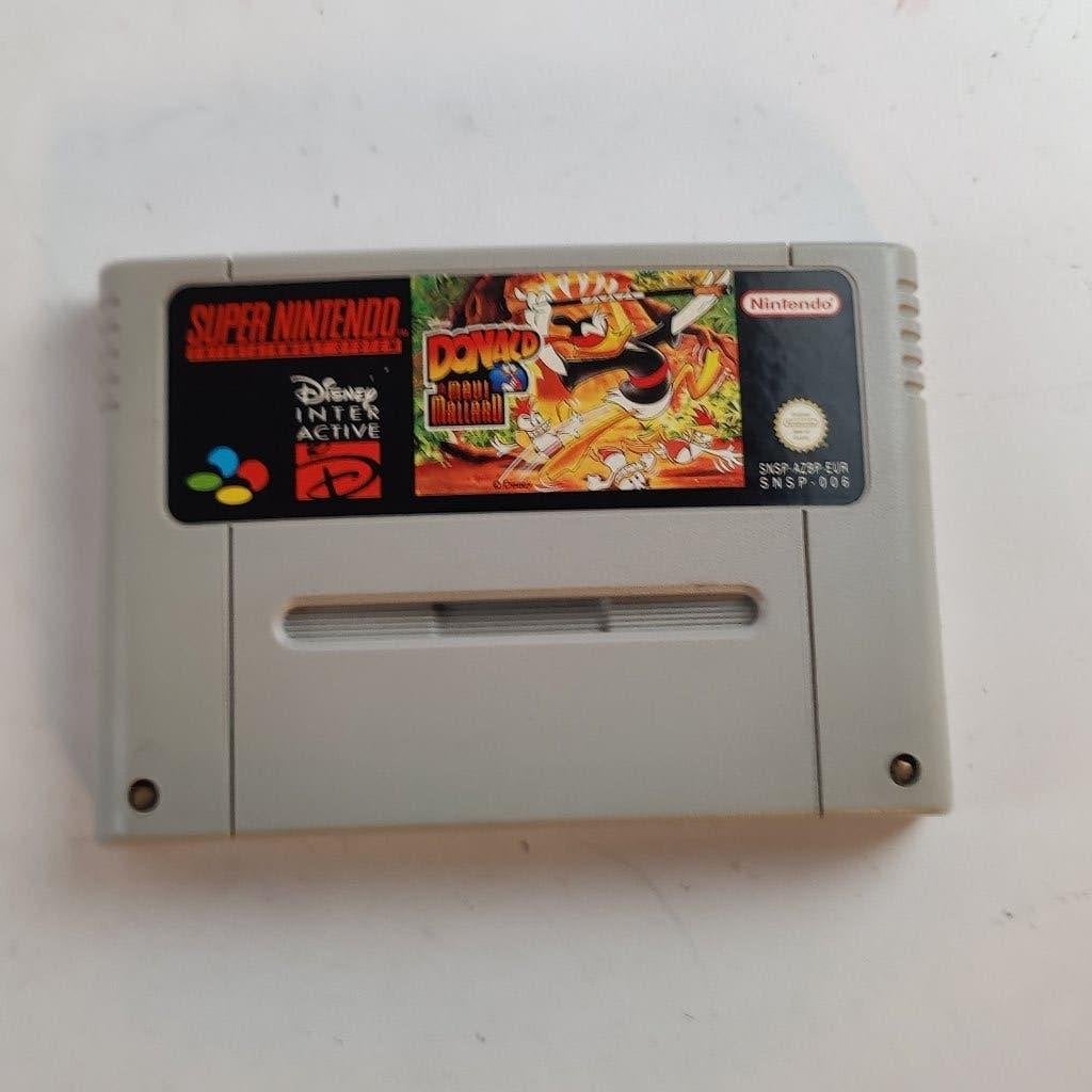 Donald Duck Maui Mallard SNES || NU: €29.99, Avontuur en Actie, 1 speler, Ophalen of Verzenden, Zo goed als nieuw