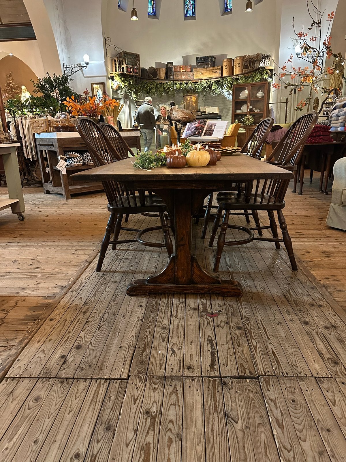 Antieke notaris tafel - Robuust en authentiek, Ophalen of Verzenden