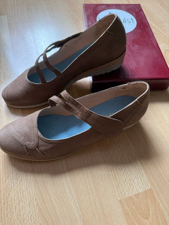 Verhulst zomerschoentje maat 7,5, Kleding | Dames, Schoenen, Ophalen of Verzenden, Zo goed als nieuw, Bruin, Ballerina's