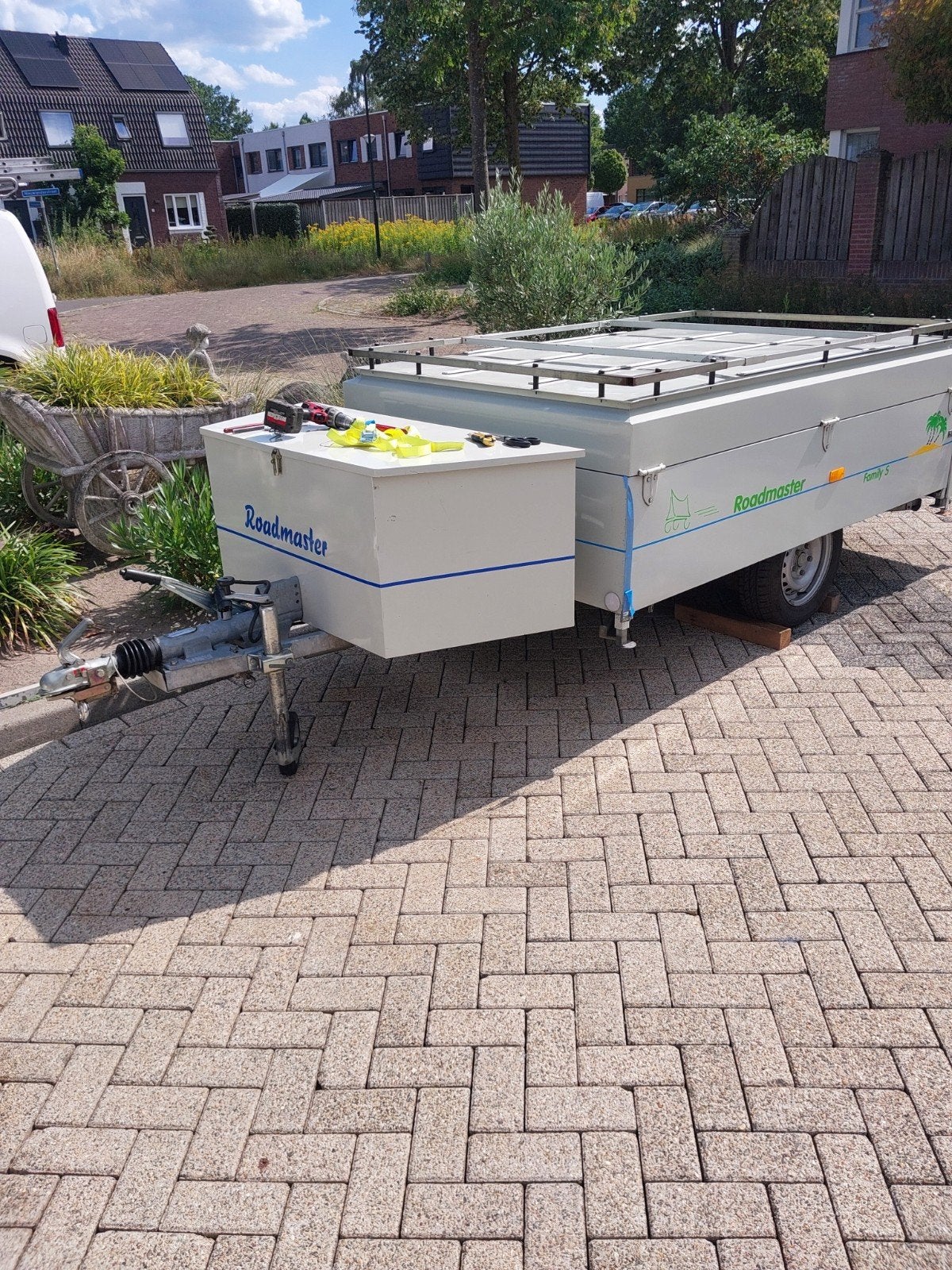 diverse bagage wagen onderdelen, Ophalen