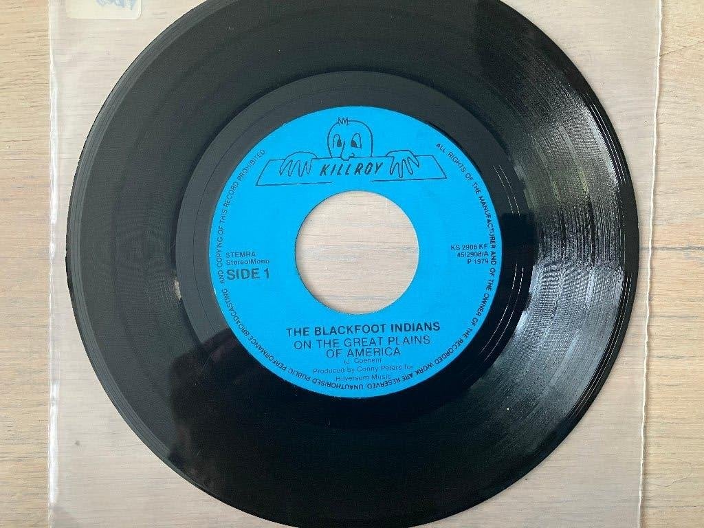 The Blackfoot Indians  (killroy 2908), Gebruikt, 7 inch, Ophalen of Verzenden, Pop