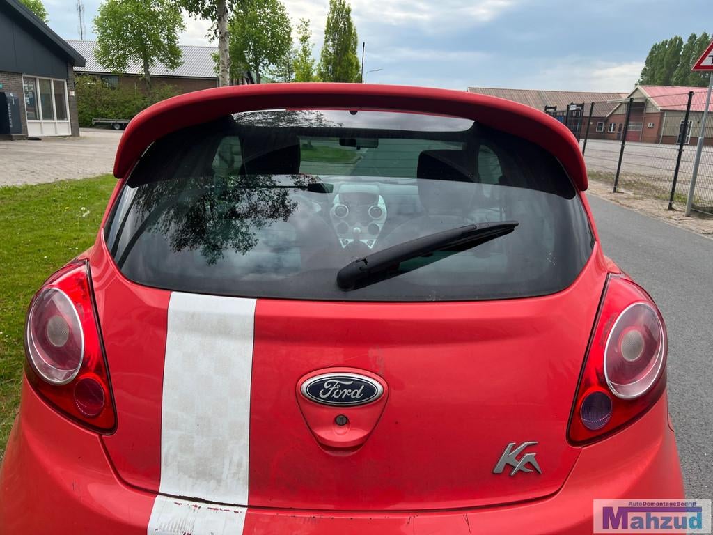 FORD KA 2 Rood 8P achterklep met spoiler 2008-2016, Gebruikt, Deur, Info@ford.com, Ophalen of Verzenden
