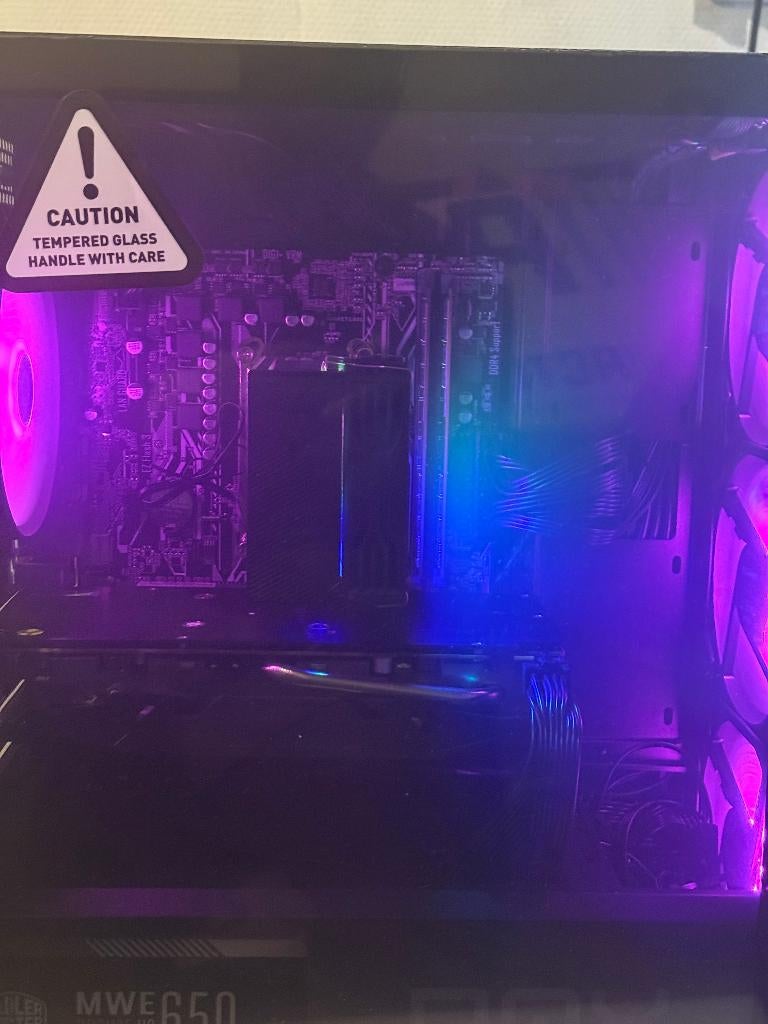 Gaming PC Ryzen 5 2600X RX 580 8GB 16GB RAM SSD, Ophalen, Gebruikt, Zelf gebouwde pc, AMD Ryzen 5
