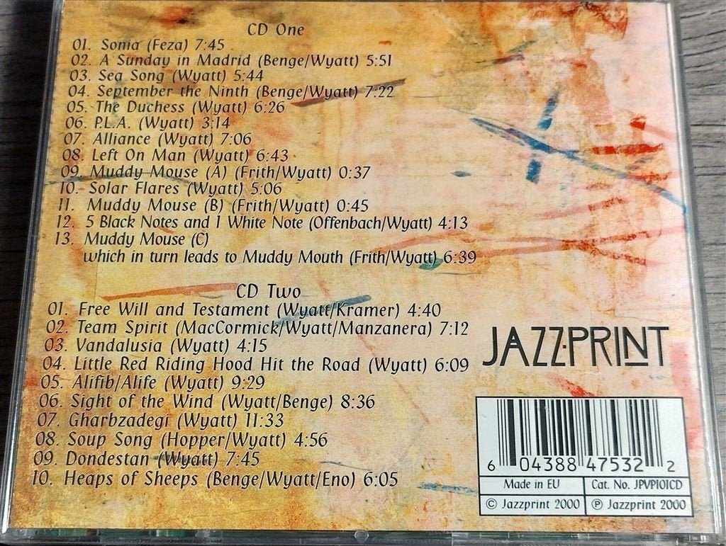 Soupsongs Live [The Music Of Robert Wyatt] 2CD, Ophalen of Verzenden, Gebruikt