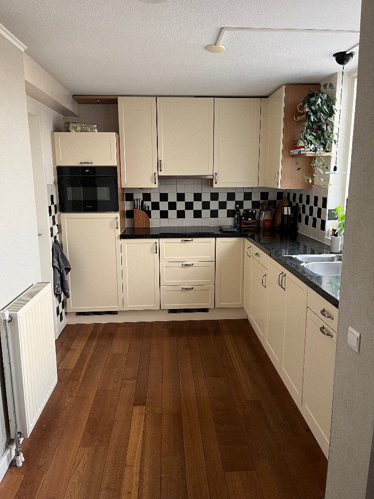 keuken, hoekopstelling met granieten blad, Ophalen, Gebruikt, Hoekkeuken, Graniet of Steen