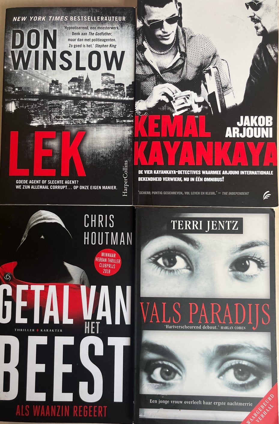 Thriller pakket, Don Winslow, Terri Jentz, Chris Houtman, Ophalen of Verzenden, Zo goed als nieuw