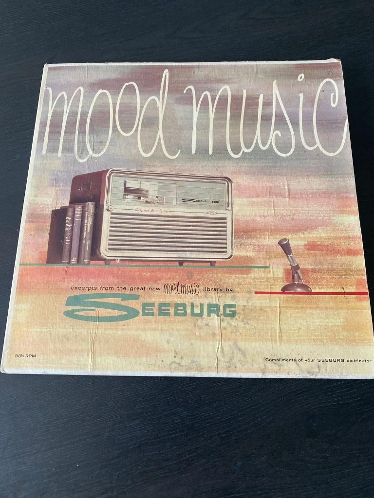 SEEBURG JUKEBOXEN MOOD MUSIC DUBBEL LP., Ophalen of Verzenden, Gebruikt, 1950 tot 1960, Seeburg