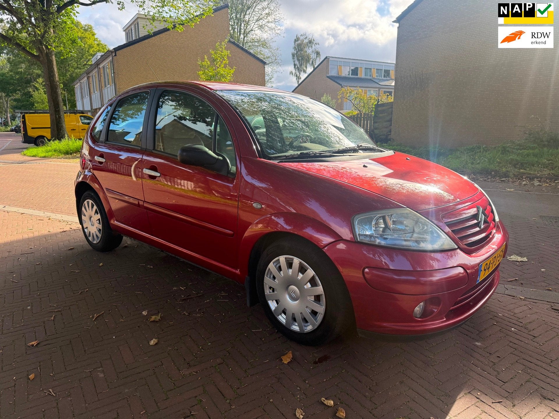 Citroen C3 AUTOMAAT / Airco / Nieuwe dist. riem / Leuke auto, Auto's, 15 km/l, Origineel Nederlands, Bedrijf, 1176 kg