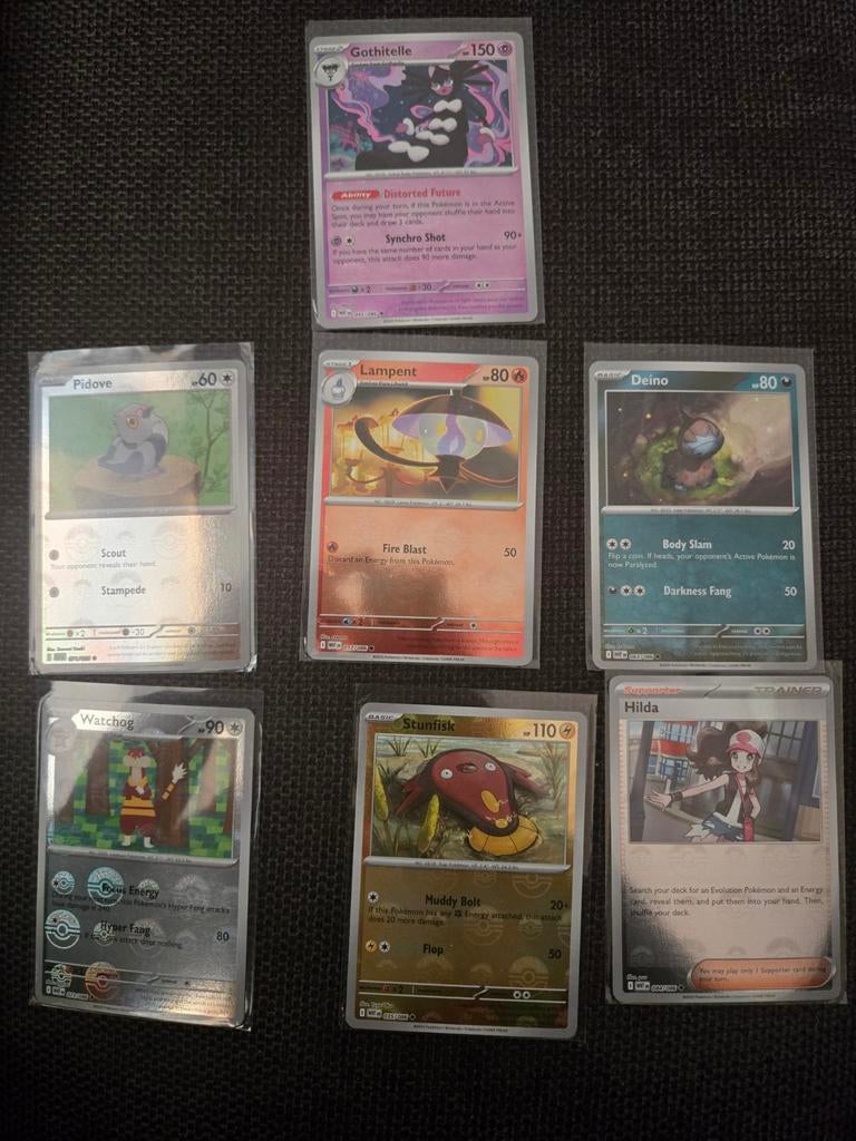 Diverse Pokémon kaarten: White Flare, Pokeball Reverse, Ophalen of Verzenden, Zo goed als nieuw, Meerdere kaarten, Foil