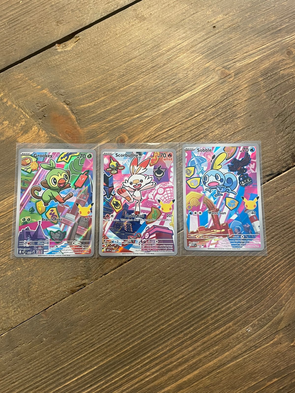 Scorbunny - grookey -  sobble, Ophalen of Verzenden, Zo goed als nieuw