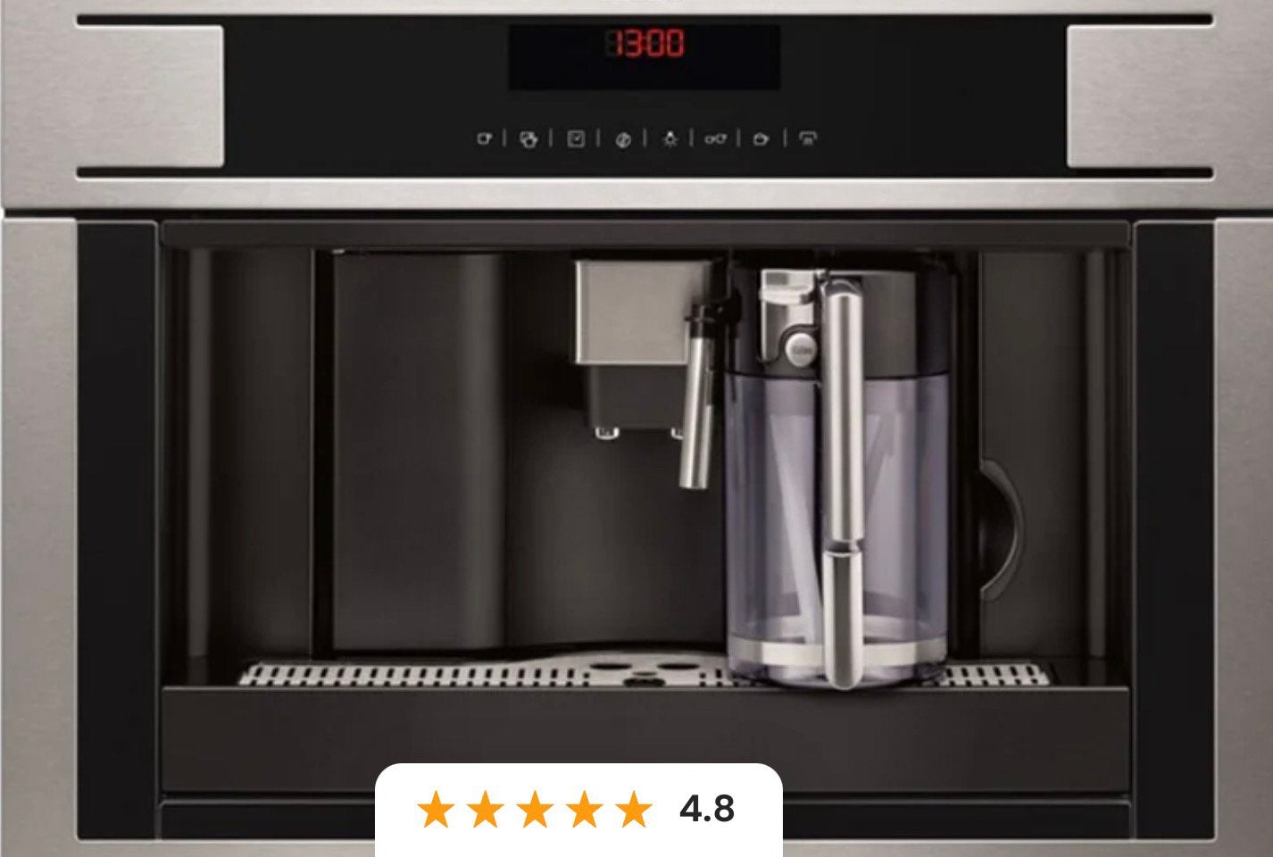 AEG PE4521-M inbouw koffiemachine gereviseerd, Witgoed en Apparatuur, Ophalen, Gebruikt, 10 kopjes of meer, Koffiemachine