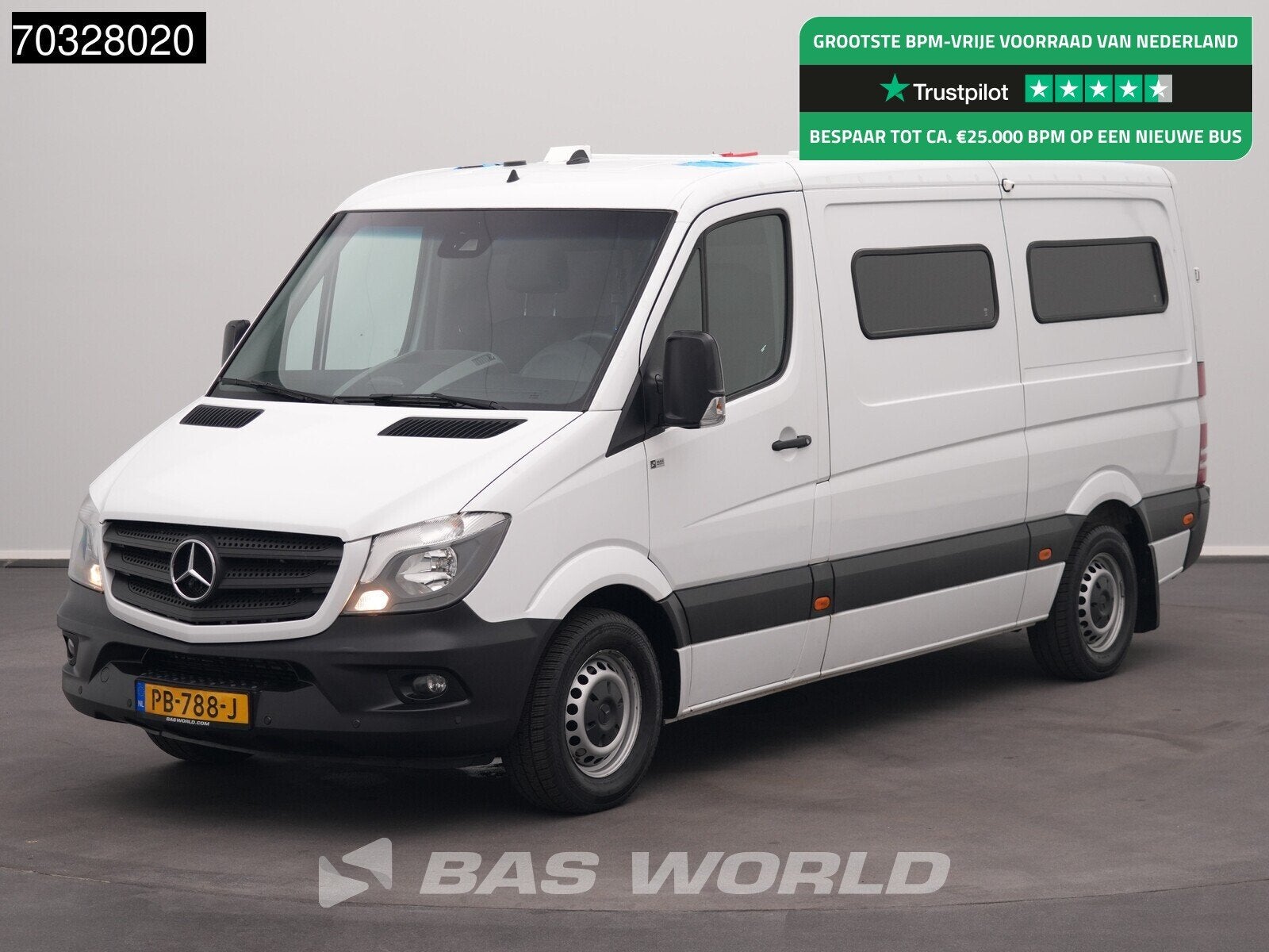 Mercedes Sprinter 316 CDI Personenbus Automaat 4-Persoons Ka, Automaat, Stof, Gebruikt, Euro 6