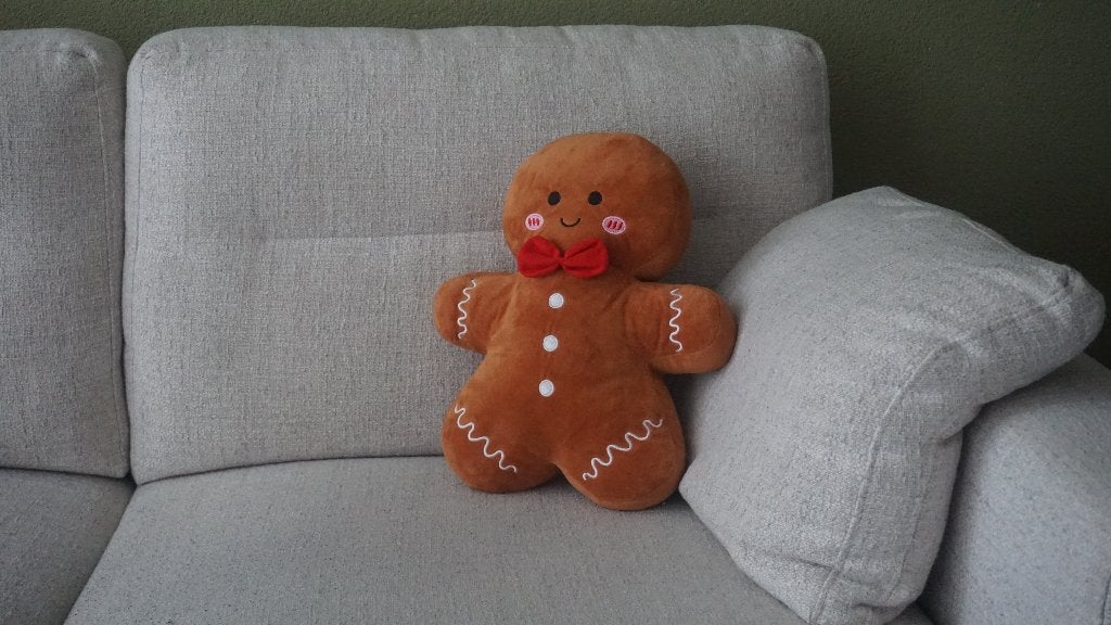 Kerstknuffel Peperkoek – Zachte Gingerbread Knuffel 🎄, Verzenden, Nieuw